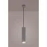 Szczegółowe zdjęcie nr 5 produktu Minimalistyczna lampa wisząca E616-Nikos - popiel