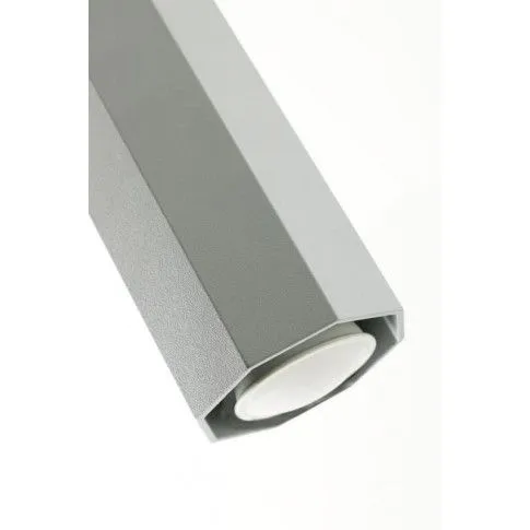 Szczegółowe zdjęcie nr 4 produktu Halogenowa lampa wisząca E617-Nikos - popiel