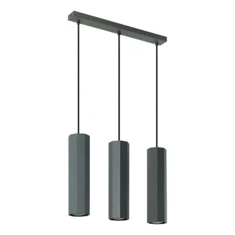 Fotografia Lampa wisząca halogenowa E618-Nikos - czarny z kategorii Kuchnia i Jadalnia