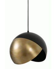 Glamour lampa wisząca Perselia 20 cm - złota