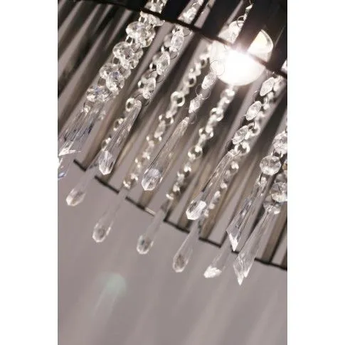 Szczegółowe zdjęcie nr 8 produktu Designerska lampa wisząca E627-Holly - czarny