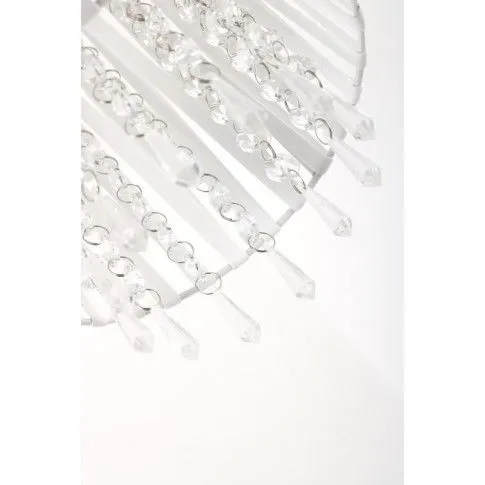 Szczegółowe zdjęcie nr 10 produktu Lampa wisząca ekoskóra E628-Holly - biały