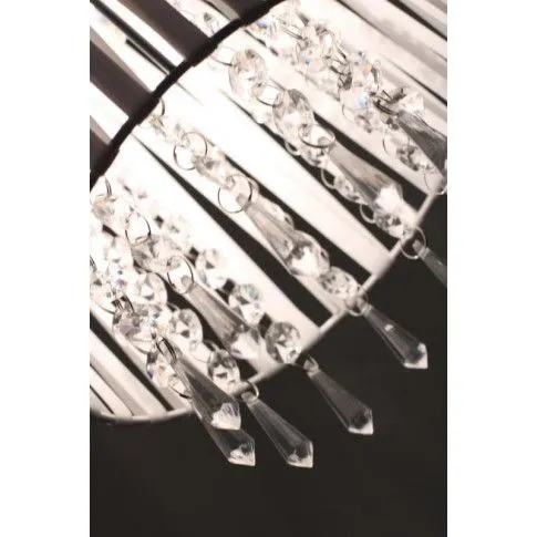 Szczegółowe zdjęcie nr 6 produktu Lampa wisząca ekoskóra E628-Holly - biały