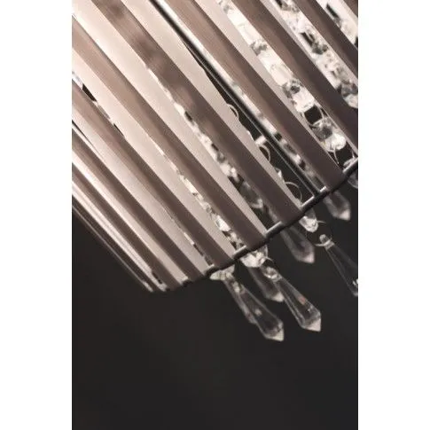 Szczegółowe zdjęcie nr 7 produktu Lampa wisząca ekoskóra E628-Holly - biały