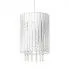 Zdjęcie produktu Lampa wisząca ekoskóra E628-Holly - biały.