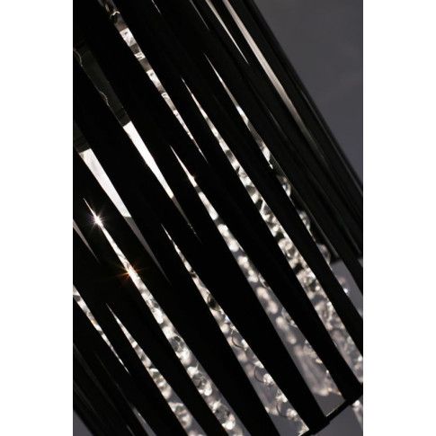 Szczegółowe zdjęcie nr 7 produktu Lampa wisząca glamour E628-Diani - czarny