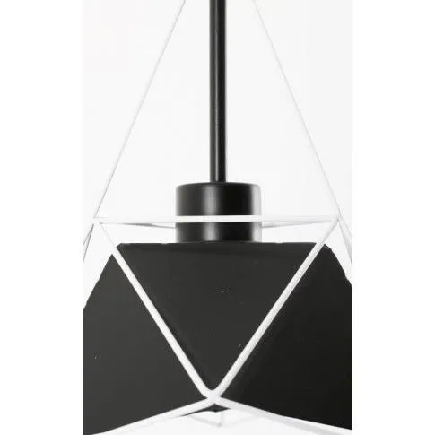 Szczegółowe zdjęcie nr 4 produktu Geometryczna lampa wisząca E629-Sefis - czarny
