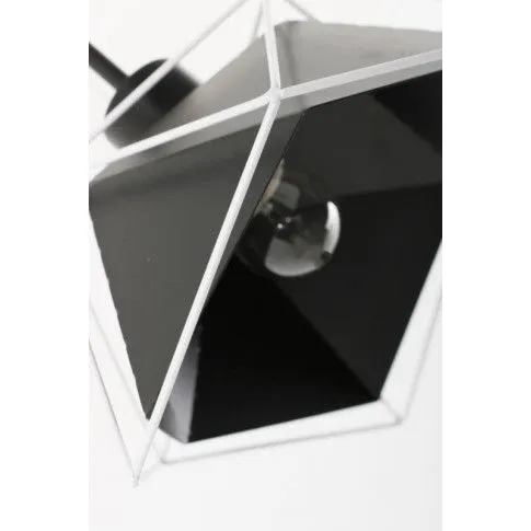 Szczegółowe zdjęcie nr 5 produktu Geometryczna lampa wisząca E629-Sefis - czarny