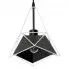 Zdjęcie produktu Geometryczna lampa wisząca E629-Sefis - czarny.