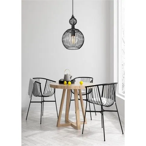 Szczegółowe zdjęcie nr 5 produktu Metalowa lampa wisząca kula E643-Sorbus