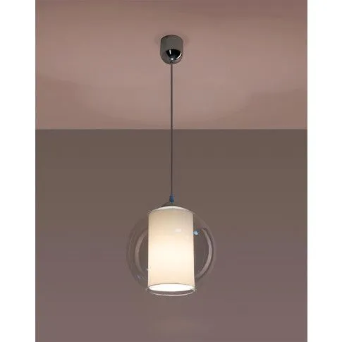 Zdjęcie biała szklana lampa wisząca Z255-Mavis- sklep Edinos.pl