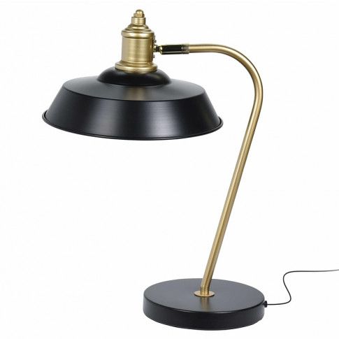 Zdjęcie produktu Retro lampa stołowa Dimea - czarna.