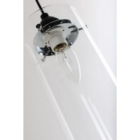 Szczegółowe zdjęcie nr 4 produktu Szklana podłużna lampa wisząca E686-Jomero