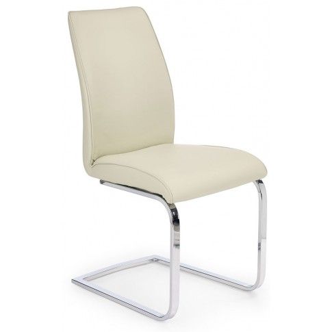 Zdjęcie produktu Krzesło metalowe Vincent - kremowe.