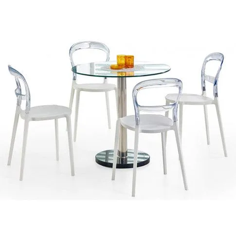 Zdjęcie przezroczyste krzesło transparentne Lista | Edinos.pl