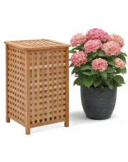 Kosz na pranie z drewna - Balanzo 3X w sklepie Edinos.pl