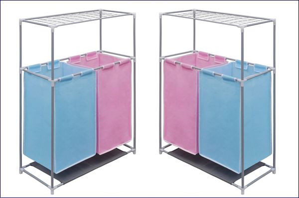 Zestaw sortowników na pranie z kratką Movia