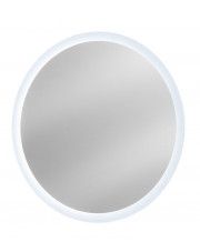 Okrągłe wiszące lustro łazienkowe Monako 2S 80 cm