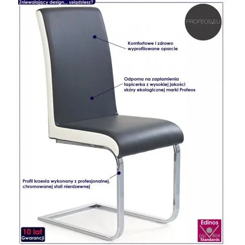 Fotografia Krzesło metalowe Korsa - popiel z kategorii Strona główna