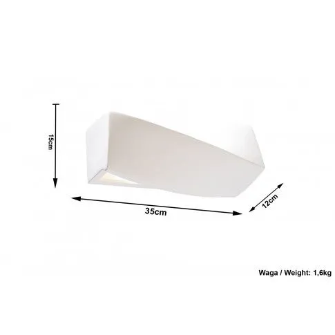 Szczegółowe zdjęcie nr 5 produktu Minimalistyczny kinkiet E706-Sigmi