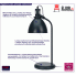 Fotografia Loftowa lampa stołowa Intel - ciemnoszara z kategorii Przeznaczenie