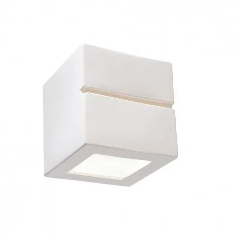 Szczegółowe zdjęcie nr 6 produktu Ceramiczny kinkiet kwadratowy E708-Rubin