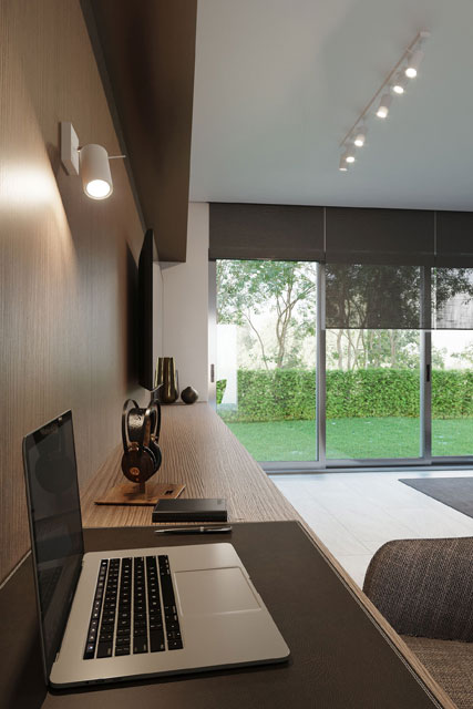 Biały nowoczesny plafon E720-Sewo