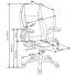Szczegółowe zdjęcie nr 4 produktu Biurowy fotel obrotowy Jowisz - popielaty