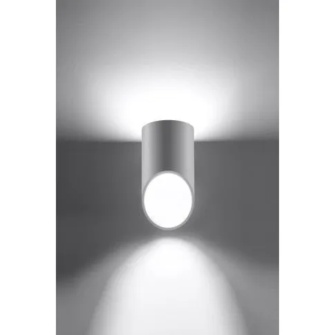 Szczegółowe zdjęcie nr 4 produktu Minimalistyczny kinkiet LED E722-Lambo - biały