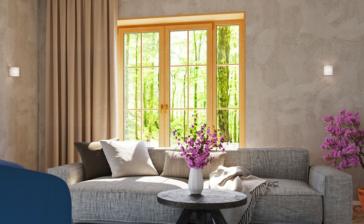 Biały szklany kinkiet tuba E729-Rimero