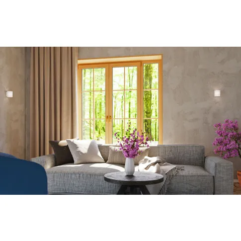 Fotografia Szklany okrągły kinkiet tuba E729-Rimero z kategorii Kinkiety