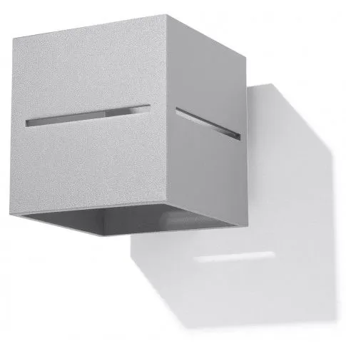 Zdjęcie produktu Minimalistyczny kinkiet E731-Prima - szary.