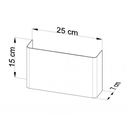 Szczegółowe zdjęcie nr 4 produktu Kinkiet w stylu minimalistycznym E744-Coperturs