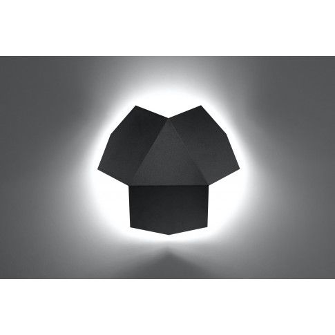 Zdjęcie czarny designerski kinkiet LED E748-Tri- sklep Edinos.pl