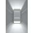 Szczegółowe zdjęcie nr 4 produktu Minimalistyczny kinkiet LED E751-Blocci - biały