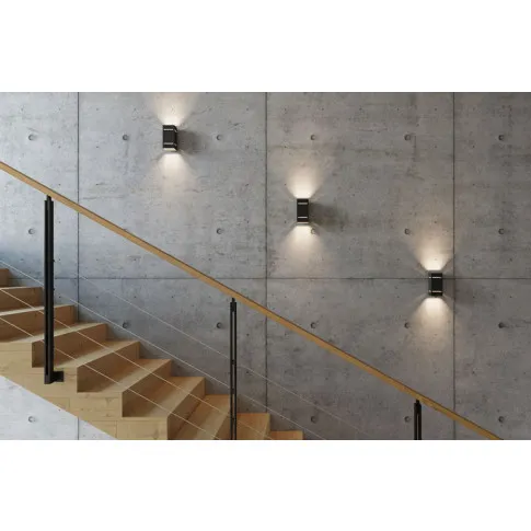 Fotografia Nowoczesny kinkiet biurowy E751-Milio - czarny z kategorii Kinkiety