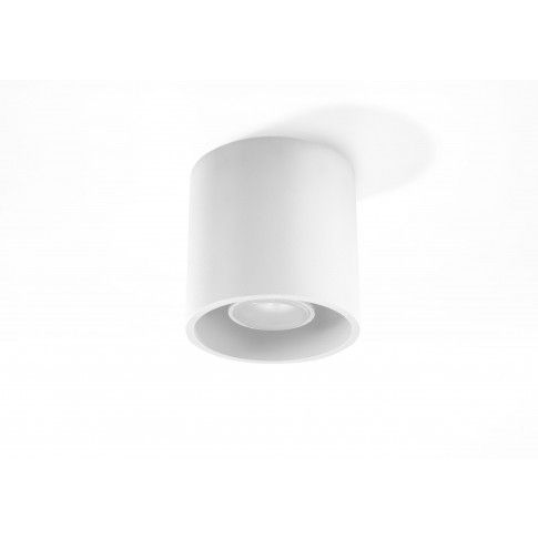 Szczegółowe zdjęcie nr 4 produktu Minimalistyczny plafon E760-Orbil - biały