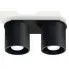 Nowoczesny plafon LED E761-Melvis - czarny