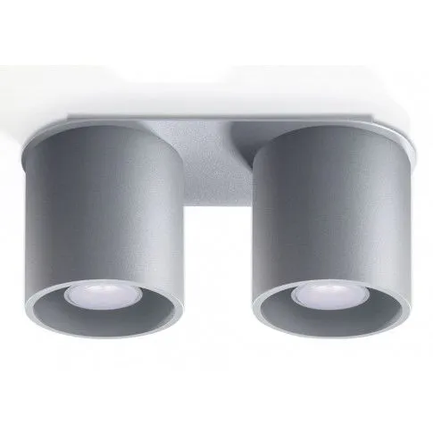 Zdjęcie produktu Podwójny plafon LED E761-Melvis - szary.