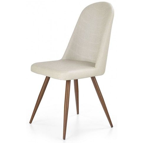 Zdjęcie produktu Skandynawskie krzesło Dalal - czereśnia antyczna.