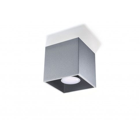 Zdjęcie szary kwadratowy plafon LED E766-Quas - sklep Edinos.pl