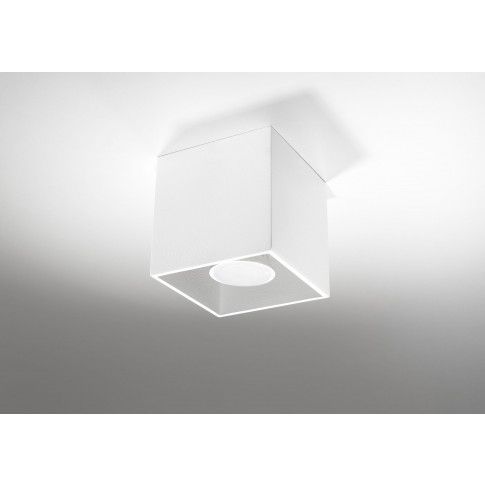 Zdjęcie biały kwadratowy plafon LED E766-Quas - sklep Edinos.pl