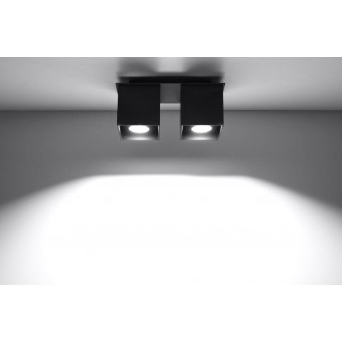 Szczegółowe zdjęcie nr 4 produktu Podwójny plafon LED E767-Quas - czarny