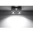Szczegółowe zdjęcie nr 4 produktu Kwadratowy plafon LED E767-Quas - szary