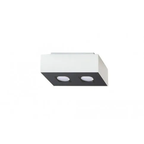 Szczegółowe zdjęcie nr 6 produktu Minimalistyczny plafon E774-Mons - biały