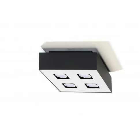 Zdjęcie czarny designerski plafon halogenowy E776-Mons | Edinos.pl