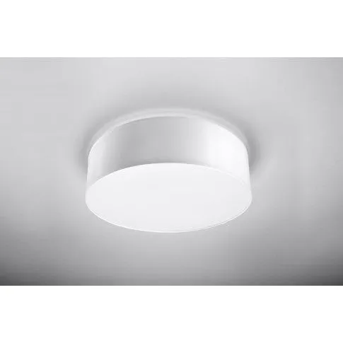 Fotografia Minimalistyczny plafon do przedpokoju LED E778-Vati - biały z kategorii Plafony