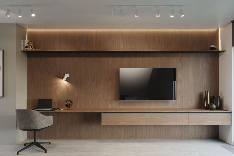 Biały plafon E785-Sewo