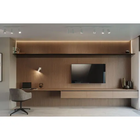 Fotografia Minimalistyczny plafon regulowane tuby E785-Sewo - biały z kategorii Plafony