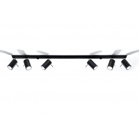 Szczegółowe zdjęcie nr 4 produktu Plafon LED z regulacją E786-Rins - czarny